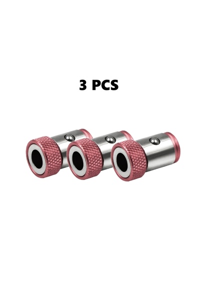 Choice3 3pcs red Universal 1 PCS Magnetic Ring Alloy Magnetic Ring Screwdrive...