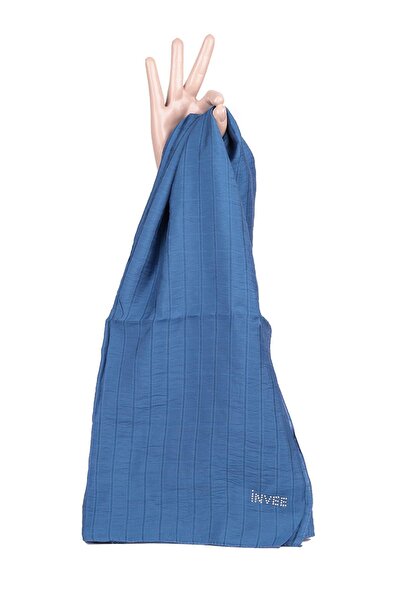 Invee Yok Square Scarf Indigo