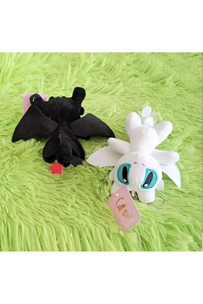 NB market Toothless Dragon the Fury of the Night How to Train Your Dragon Keychain Bag Ornament Charm Plush Toy