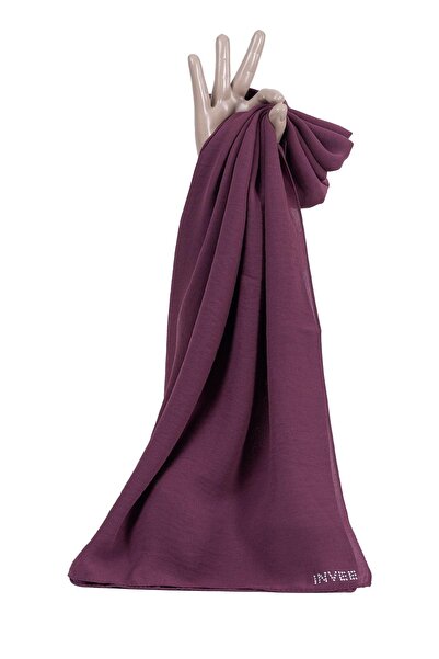 Invee Jazz Square Scarf Purple