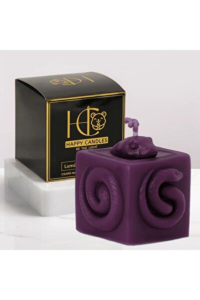 Happy Candles Lumanare din ceara de albine, Cutia Fatala, Halloween