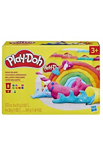 Play Doh Play-Doh Modeling Clay Set Hasbro - 12 Multicolored Tubes with Glitter, 567 g