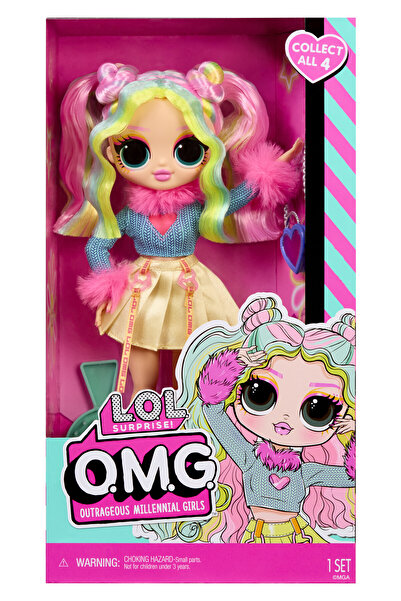 L.O.L. SURPRISE LOL Surprise OMG Entry Doll Bubblegum D.J.