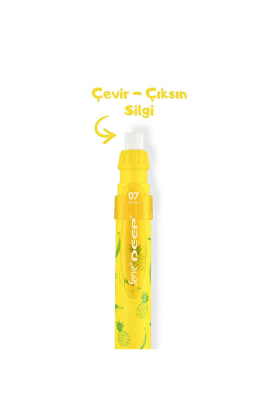 Serve Deep Versatile Pen 0.7 Neon Yellow Pineapple & Banana