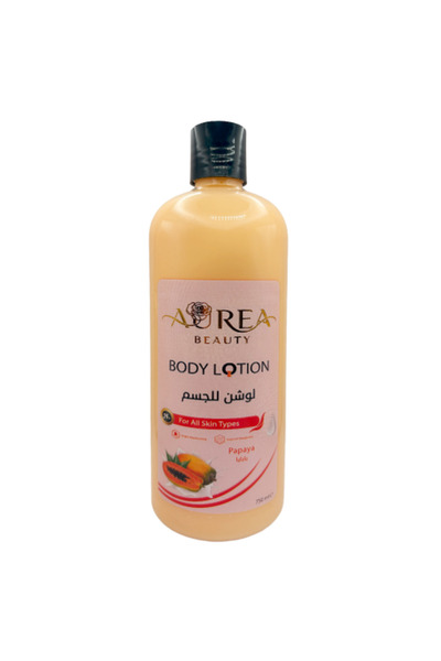 AUREA BEAUTY لوشن زبدة البابايا - 750 مل