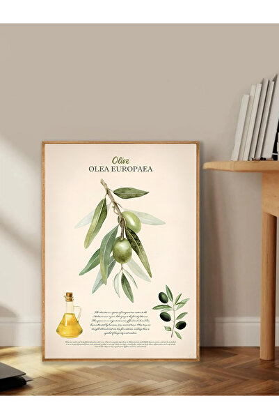 Tuba Decor Tablo dintr-o singură bucată cu rame din lemn pentru sufragerie, sufragerie, bucătărie