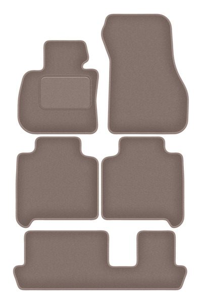 Other Covorașe bej velur pentru: BMW 2 F46 7 locuri (2015-2022)