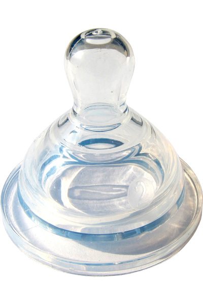 Primii Pasi Fast-flowing wide-neck teats - 2 pcs/blister (6 months+)