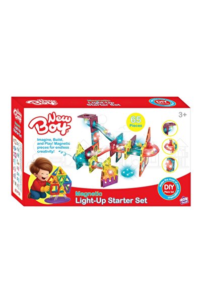 New Boy مجموعة إضاءة مغناطيسية (65 قطعة)