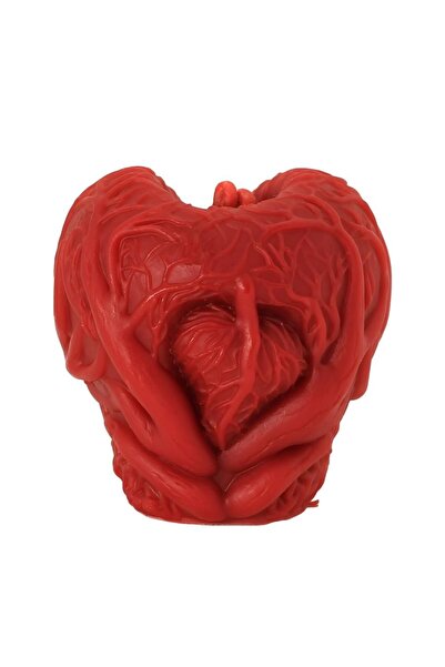 Happy Candles Beeswax Candle, Haunted Heart, Model 2, Halloween