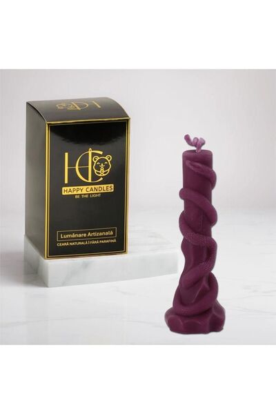 Happy Candles Lumanare din ceara de albine, Soapta Viperei, Halloween