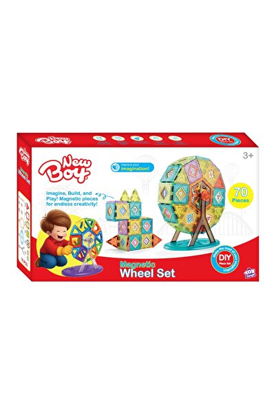 New Boy Magnetic Wheel Set (70pcs)