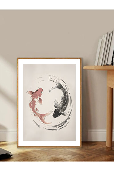 Tuba Decor Tablo dintr-o singură bucată cu rame din lemn pentru sufragerie, s...