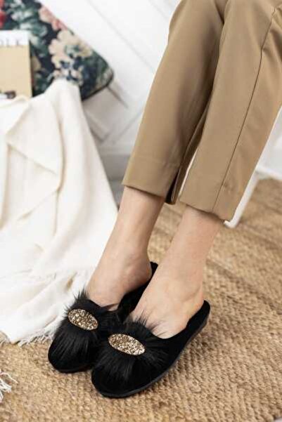 Modafırsat 3’lü Paket Kadın Tüylü Terlik Günlük Ev Terliği Çeyiz Bohça Gelin Misafir 3lü Terlik Seti