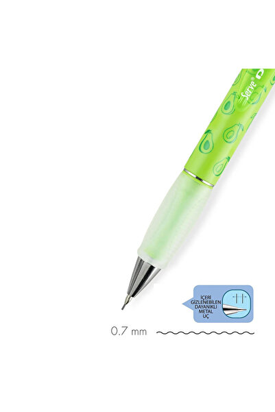 Serve Deep Versatile Pen 0.7 Neon Green Avocado