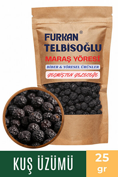 Furkan Telbisoğlu Maraş Yöresi Kuş Üzümü - ( Organik , Katkısız, Elenmiş ) 25GR