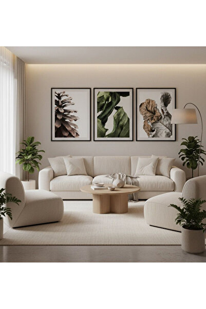 Linacci Σετ 3 τεμαχίων με μαύρο μεταλλικό πλαίσιο και πράσινο γυαλί σε σχήμα κώνου