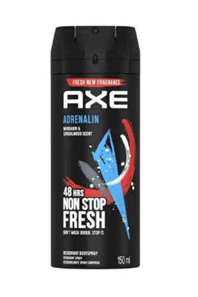 Axe Adrenaline Deodorant Body Spray 48H Fresh 150 ML