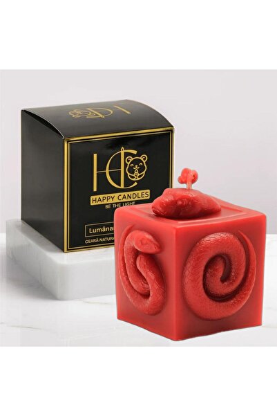 Happy Candles Beeswax Candle, Fatal Box, Halloween