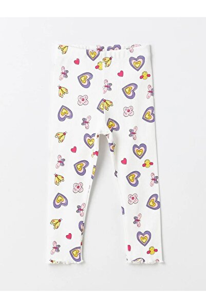 LC Waikiki Crew Neck Short Sleeve Printed Baby Girl Pajama Set (S4)