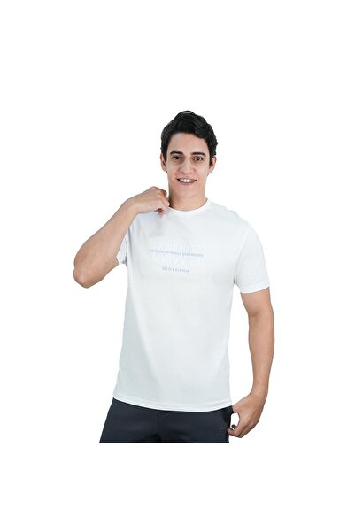 Giordano Men's Slim Fit Cotton Jersey Crew Neck Print Tee | WWS Graphic