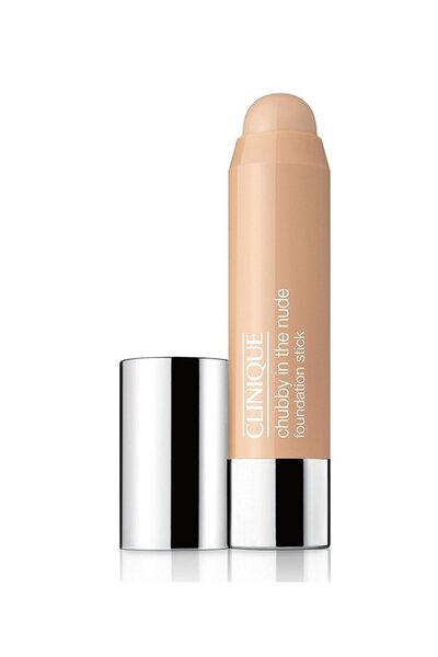 Clinique , Chubby In The Nude, Oil-Free, Moisturizing, Foundation Stick, 15, Bountiful Beige, 6 g