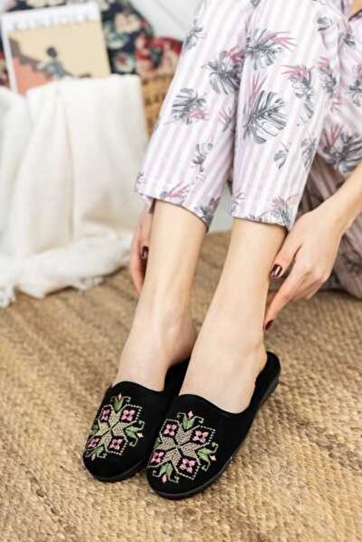 Modafırsat 3 Pack Women's Winter Slippers Daily House Slippers Guest Dowry Bundle Bride 3-Piece Slipper Set