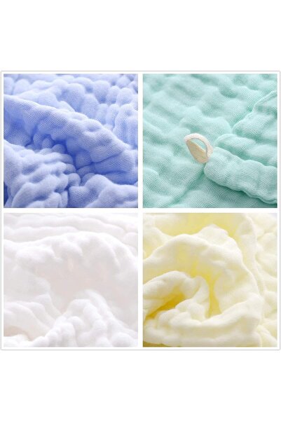 RADIOTRONICS 5pcs Muslin Baby Washcloths and Towels, 30x30cm