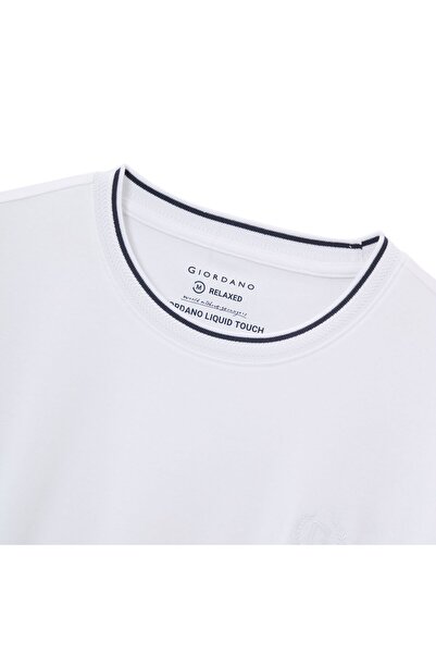 Giordano Men's Premium Cotton Liquid Touch Crew Neck Tee