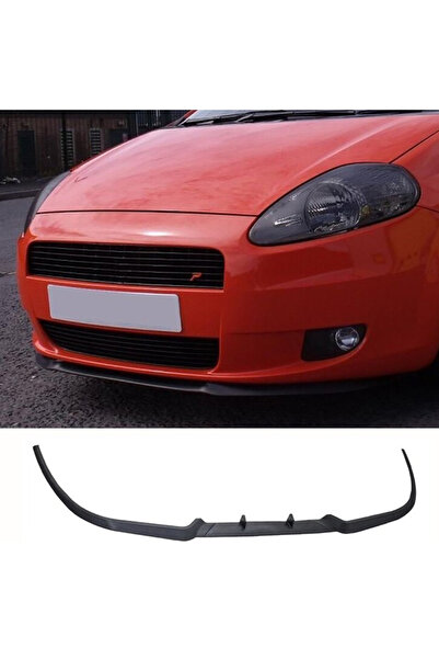 Genel Markalar Fiat Grande Punto Ön Lip Cupra R Lip Mat Siyah Ön Tampon Lip