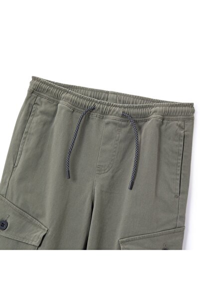 Giordano Kid's Comfort Stretch Twill Mid-Rise Jogger Pants