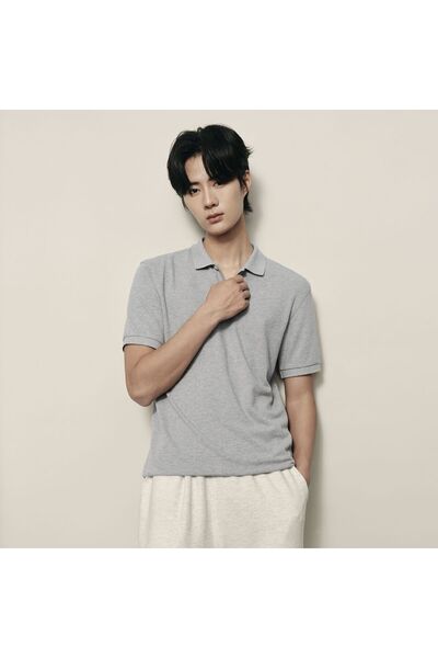 Giordano Men's Polo Shirt: Cotton Pique, Short Sleeve | Korea Collection