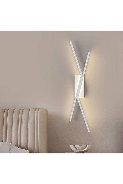 MİNEL DEKOR LED LIGHTING Aplik Liya Model 70 Cm Gri