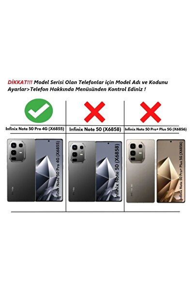 HANPORIUM Infinix Note 50 Pro Uyumlu Kartlıklı Kılıf - Köşe Korumalı Cüzdanlı Esnek Silikon Kapak - Füme