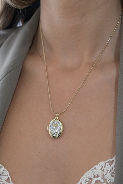 GİS JEWELRY قلادة أنكا، قلادة أليا، قلادة ميدالية قابلة للفتح