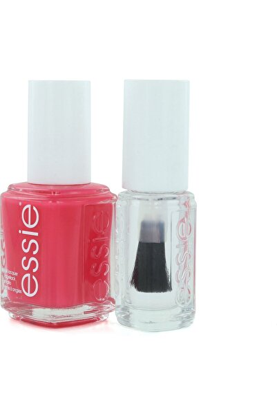 ESSİE Set Essie: Ojă de unghii, vegană, finisaj lucios, 72, Peach Daiquiri, 1...