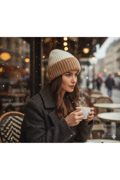 emybox قبعة نسائية شتوية من الصوف – قبعة محبوكة ناعمة |   تصميم أنيق يحافظ عل...