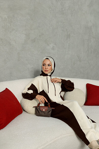 NEW DAĞ Colorful Hooded Dress