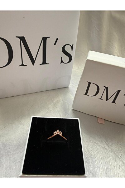 DM’s Silver Taçlı Rose Gümüş Yüzük
