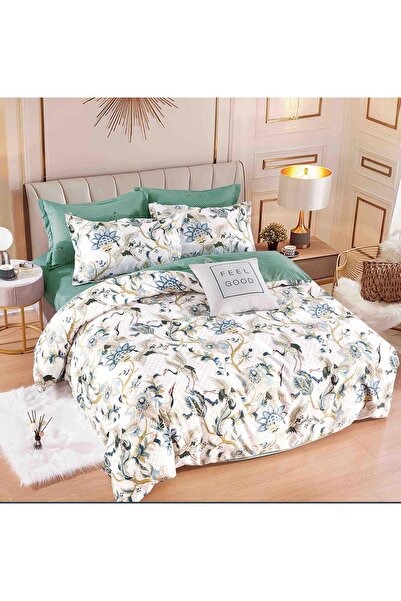 OEM Double Bed Linen, Fitted Sheet, Finet Fabric, 6 Pieces