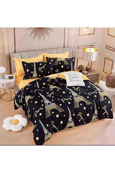 OEM Double Bed Linen, Fitted Sheet, Finet Fabric, 6 Pieces