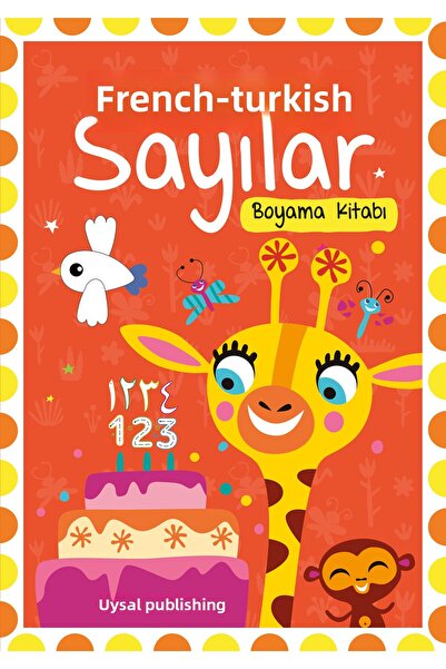 Uysal Yayınevi كتاب تلوين الأرقام العربية التركية