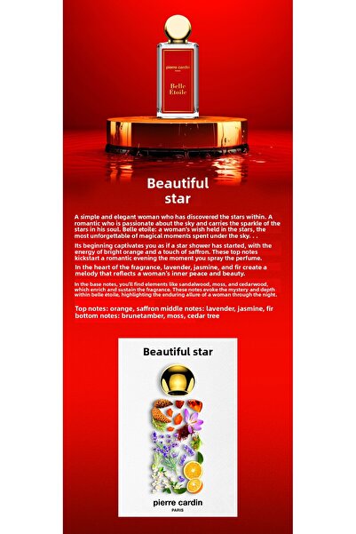 Pierre Cardin Belle Etoile EDT 100 ml Women's Perfume PCCB001001