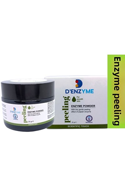 D'ENZYME تقشير إنزيمي - تأثير منقي 25 جم (تقشير مزخرف - تأثير إنزيم الباباين)