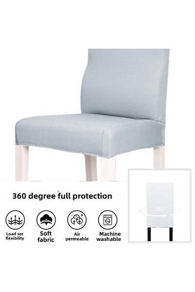 Faiend New Model Patterned Lycra Fabric Non-Pilling Chair Cover - Single