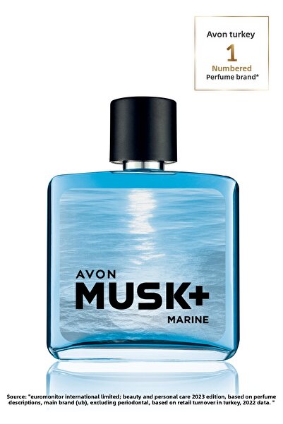 AVON Musk Marine Men's Perfume Edt 75 Ml.