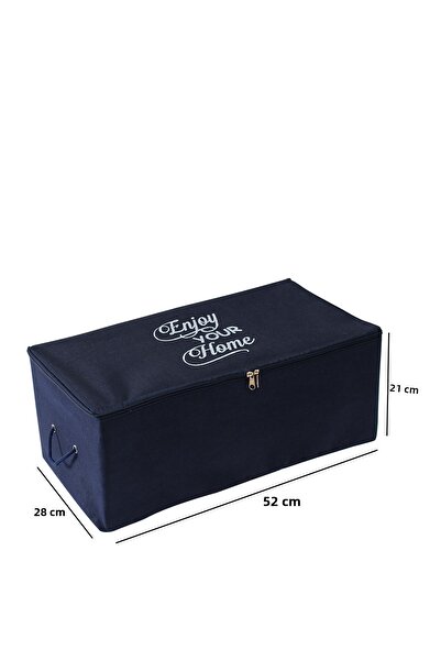 Serstil Μικρό μέγεθος εκτύπωσης Λεπτομερής αποθήκευση Navy Blue 52 X 28 X 21 cm