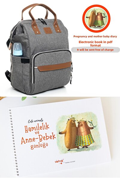 Sahra كتاب إلكتروني للعناية بالطفل - حقيبة ظهر للحمل ومذكرات الأم والطفل Pdf