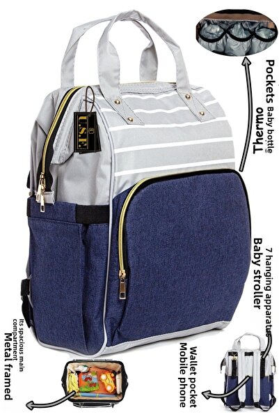 USF Baby Care Bag Organizer Functional Mother Baby Care Backpack