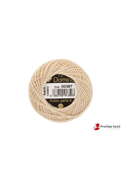 Prestij Boncuk Κέντημα σχοινί Domino Koton Perle No:8